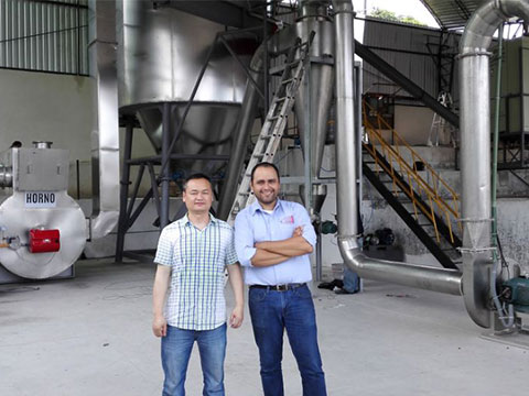 spray dryer commissioning in Mexico